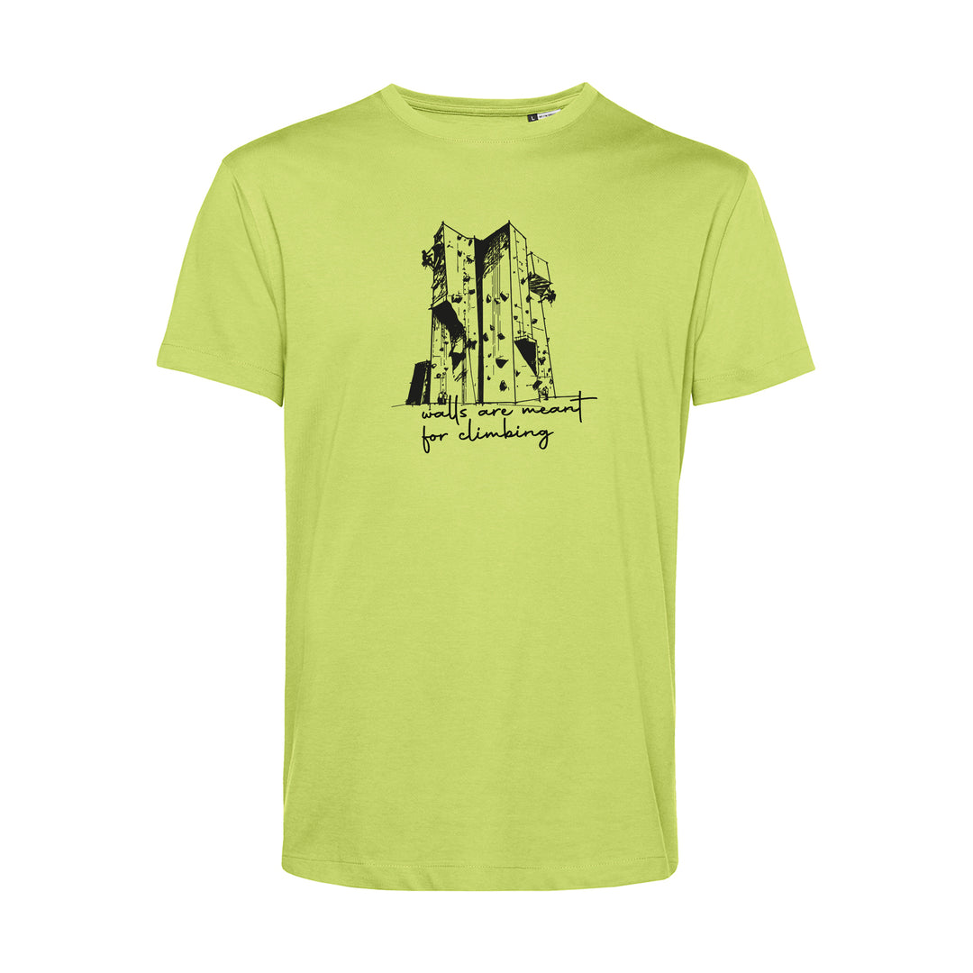 Herren T-Shirt - Walls Are Meant For Climbing