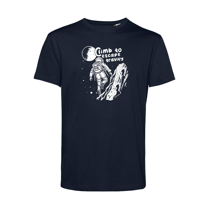 Herren T-Shirt - Climb To Escape Gravity