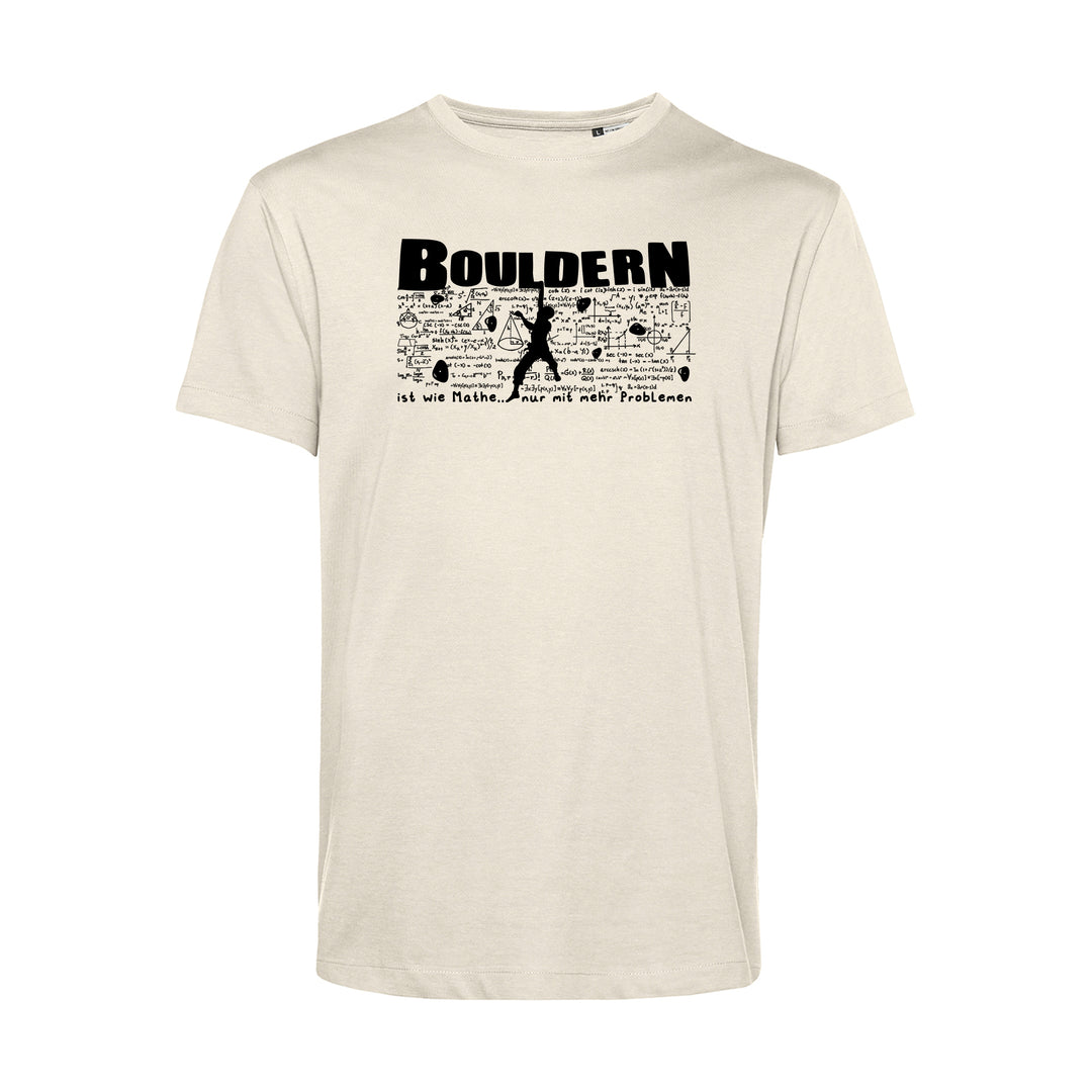 Herren T-Shirt - Bouldern Ist Wie Mathe