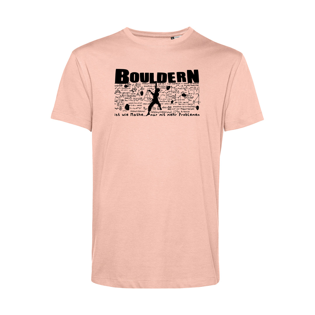 Herren T-Shirt - Bouldern Ist Wie Mathe