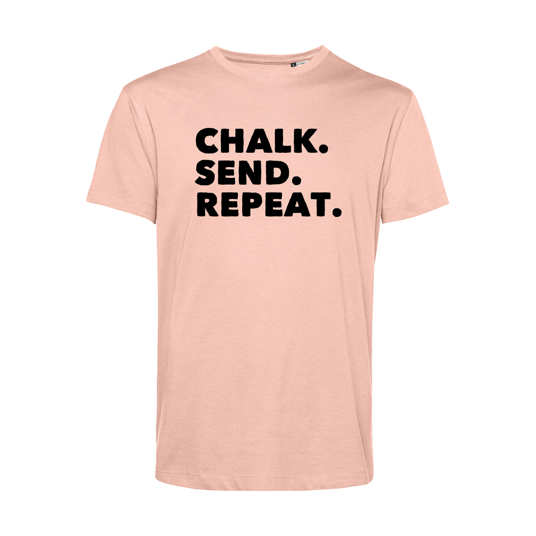 Herren T-Shirt - Chalk Send Repeat