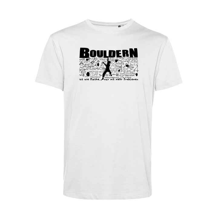 Herren T-Shirt - Bouldern Ist Wie Mathe