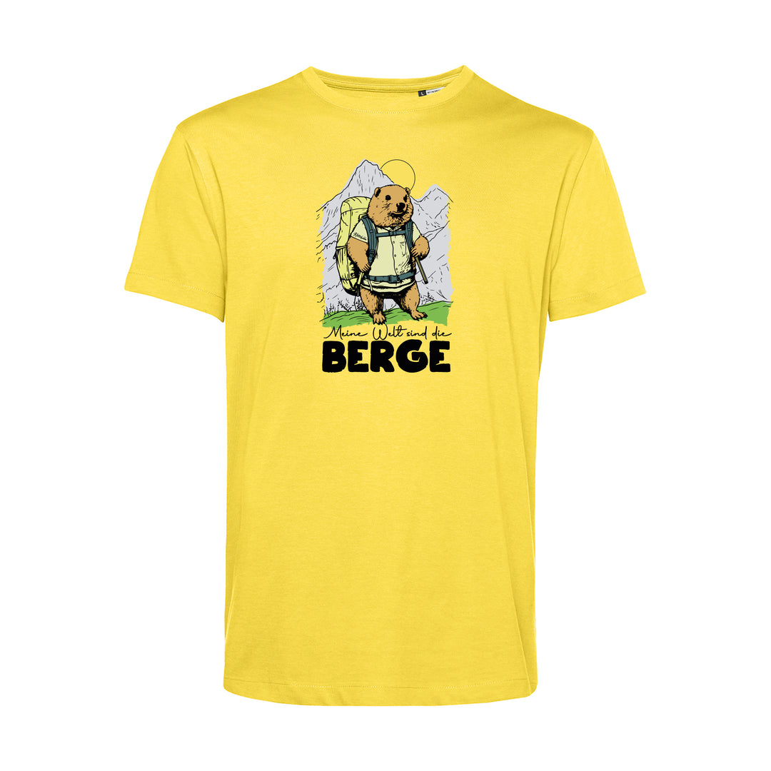 Herren T-Shirt - Meine Welt Sind Die Berge