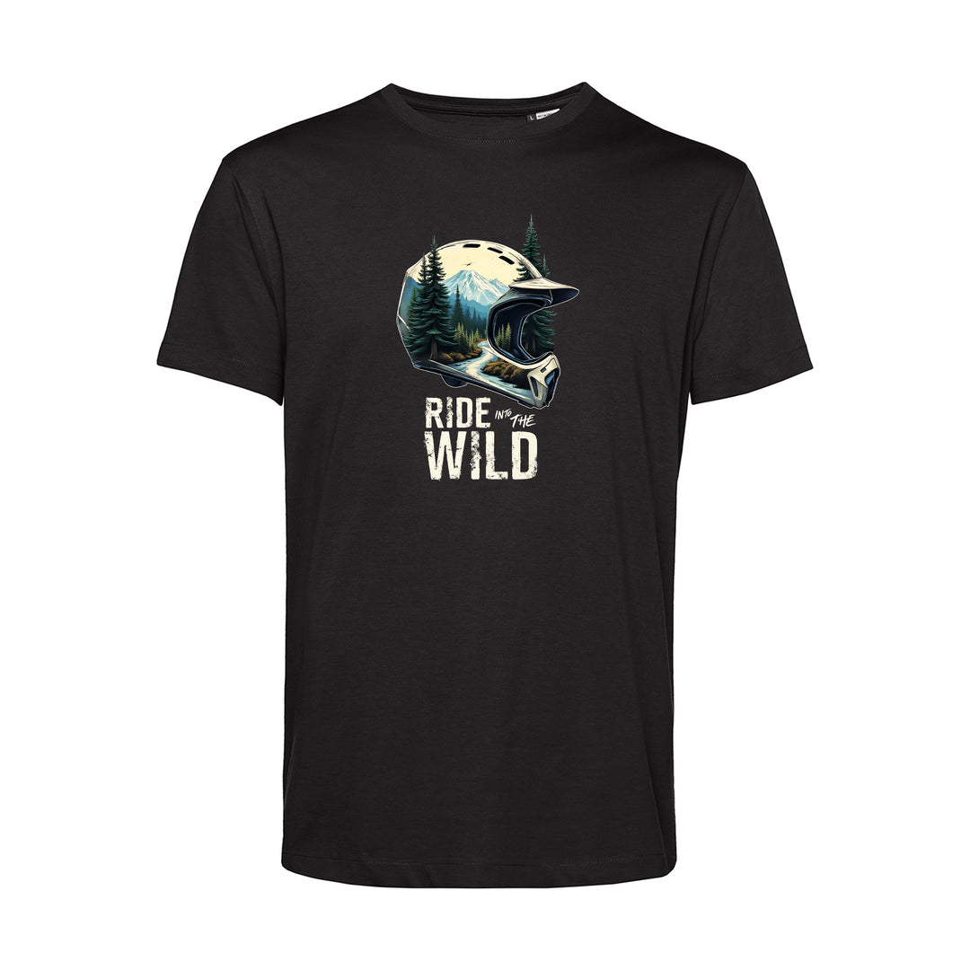 Light Basic Herren T-Shirt - Mountainbike, MTB Downhill, BMX Rad