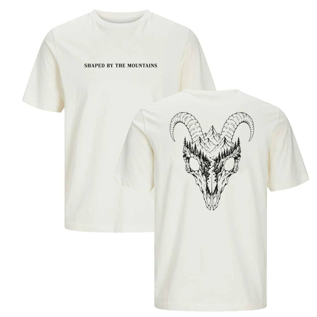 ComfortCore Premium Herren Shirt - Shaped By The Mountains Steinbock Kopf
