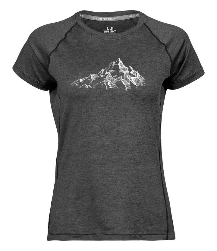 CoolDry Performance Damen Shirt - Berglandschaft