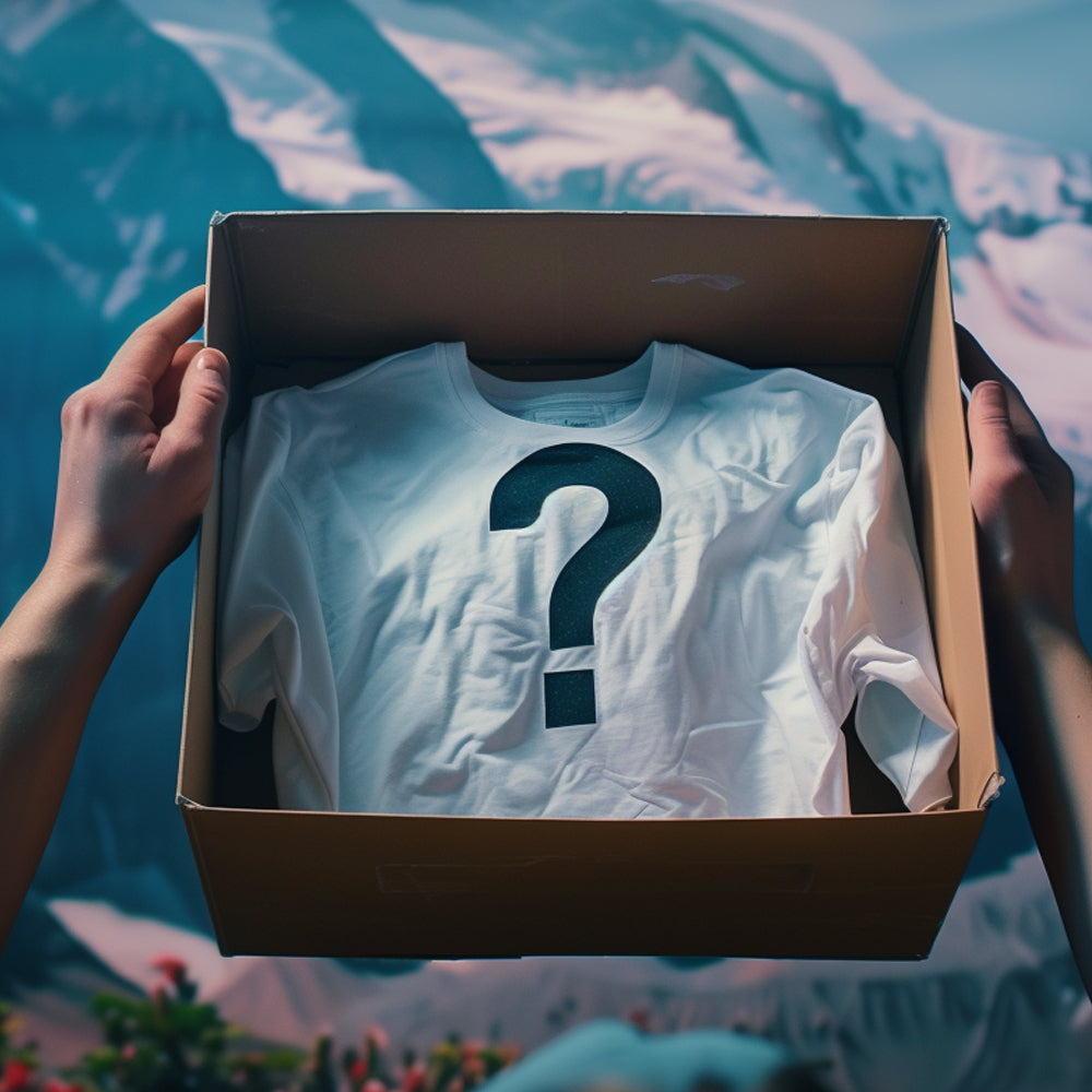 Mystery Box - Zufälliges Motiv und Textilfarbe